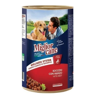 MIGLIOR DOG FOOD CAN 1250gr BEEF