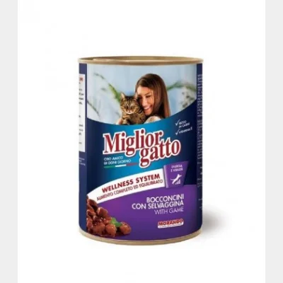 MIGLIOR ΓΑΤΟΤΡΟΦΗ ΚΥΝΗΓΙ ΚΟΝΣΕΡΒΑ 405gr