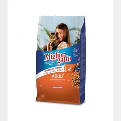 MIGLIOR ΓΑΤΟΤΡΟΦΗ ΚΡΟΚΕΤΕΣ ADULT ΚΟΤΟΠΟΥΛΟ 4kg