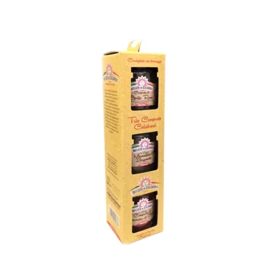 Delizie di Calabria Tris Compote 3pcs x110gr