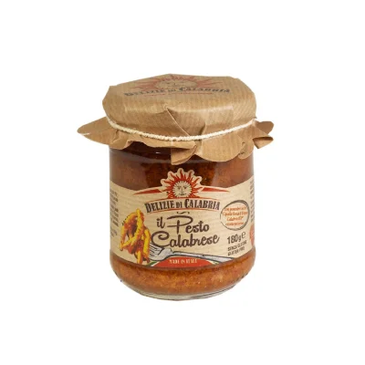 Delizie di Calabria Pesto Calabrian 180gr