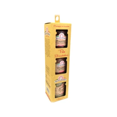 Delizie di Calabria Tris Bruschettoni 3pcs x90gr
