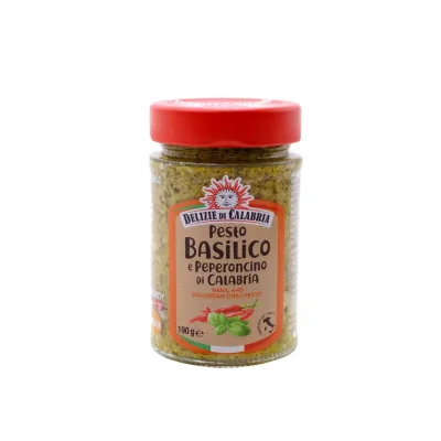 Delizie di Calabria Pesto Basil & Chili 190gr