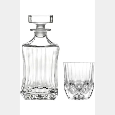 RCR - Adagio 1 Decanter + 6 Tumblers set 7 Pcs