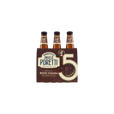 Poretti 5 Luppoli Beer 3x33cl