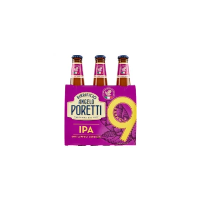 Poretti 9 Luppoli Beer 3x33cl