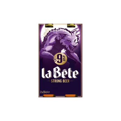 La Bête Ambrée Beer 2x33cl