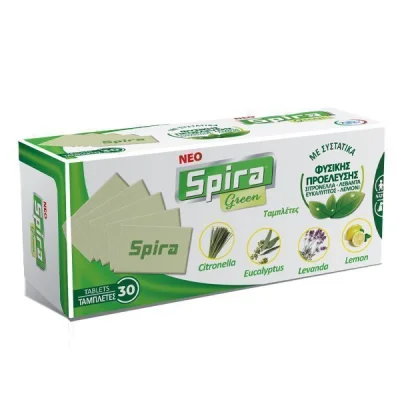 SPIRA GREEN 30 TABLETS ECOLOGICAL