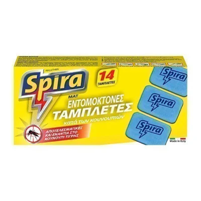SPIRA YELLOW MAT 14 MATS