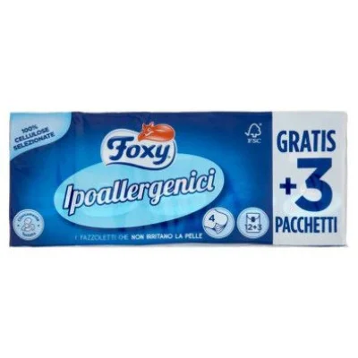 Foxy Fazzoletti Ipoallergenico 15X9