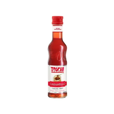 Gino Toschi Syrup Bottle 250ml Caramel