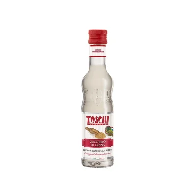 Gino Toschi Syrup Bottle 250ml Cane Sugar