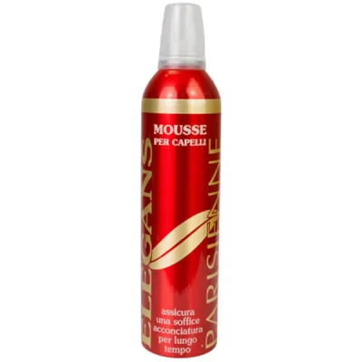 PARISIENNE HAIR MOUSSE ELEGANCE 400ml RED