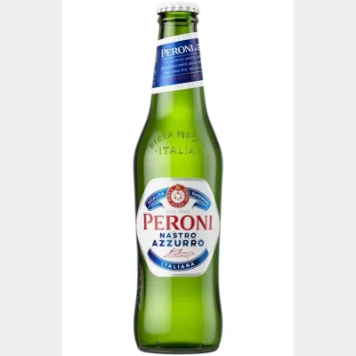 Peroni Nastro Azzurro Beer 5.0% 33cl x 24 Bottles