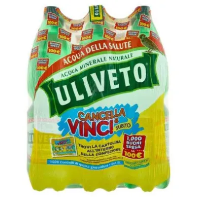 Uliveto Acqua Effervescente Naturale Lt.1,5