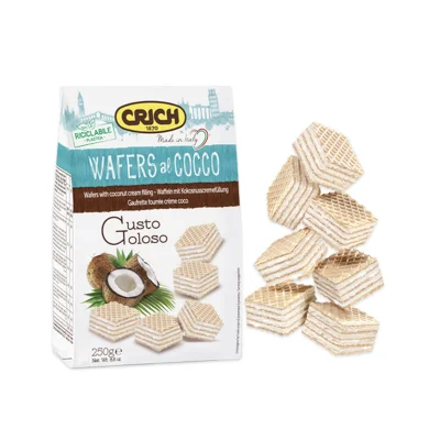 Crich Wafers 250gr Coconuts