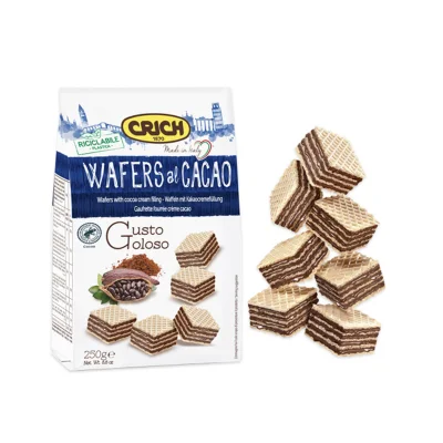 Crich Wafers 250gr Cocoa