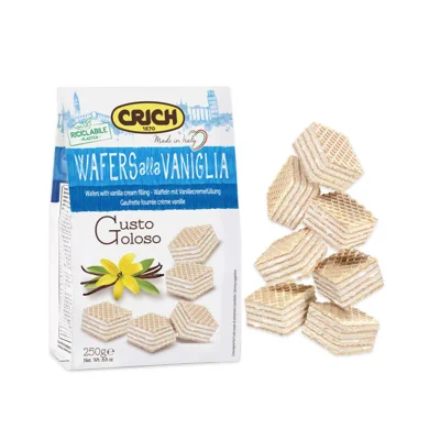 Crich Wafers 250gr Vanilla