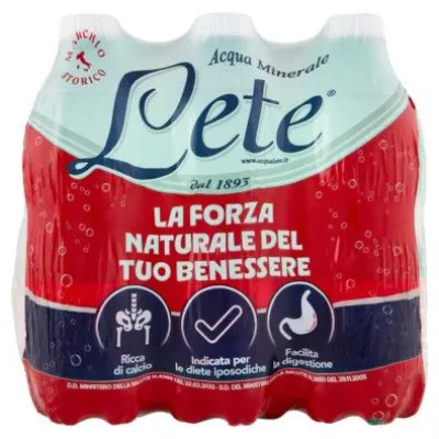 Acqua Lete Effervescente Naturale Cl.50