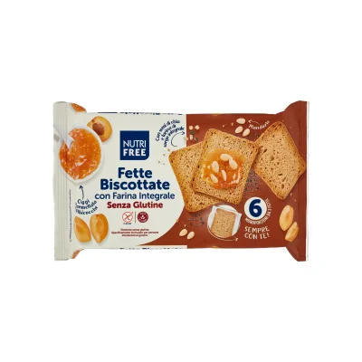 Nutrifree Fette Rusks Wholemeal 225gr
