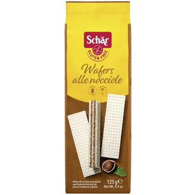 Schär Wafer 125gr Hazelnuts