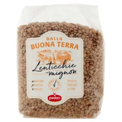 Pedon Buona Terra Lenticchie Mignon Gr.500