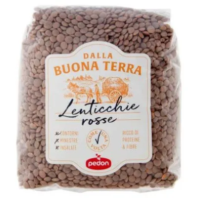Pedon Buona Terra Lenticchie Rosse Gr.500