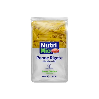 Pasta Reggia 400gr Penne Rigate Corn No Glut.
