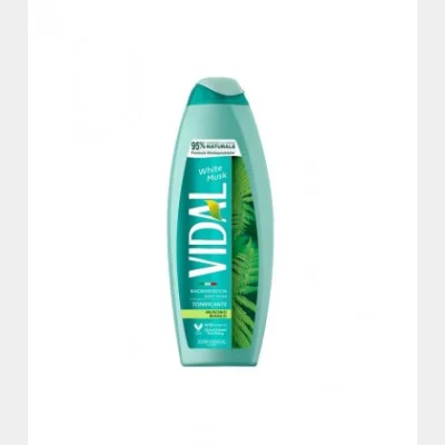VIDAL SHOWER GEL WHITE MUSK 750ml