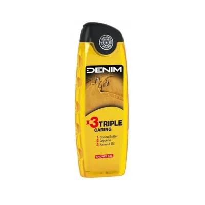 Denim Shower Gel Gold 400ml