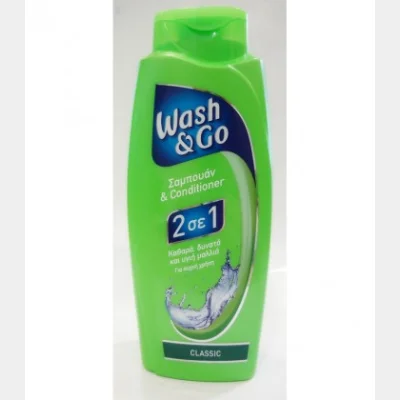WASH & GO SHAMPOO 2in1 CLASSIC 700ml