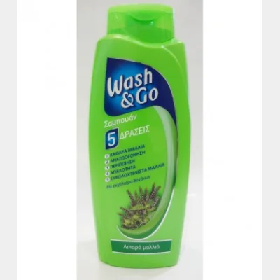 WASH & GO ΣΑΜΠΟΥΑΝ ΛΙΠΑΡΑ 700ml
