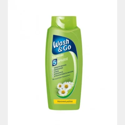 WASH & GO ΣΑΜΠΟΥΑΝ ΚΑΝΟΝΙΚΑ 700ml