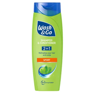 WASH & GO SHAMPOO 2in1 200ml SPORT