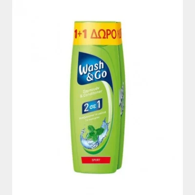 WASH & GO SHAMPOO 2in1 SPORT 400ml