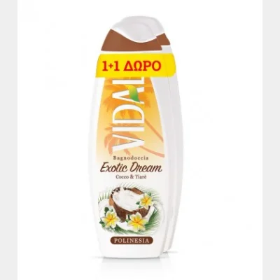VIDAL SHOWER GEL EXOTIC DREAM POLINESIA 500ml