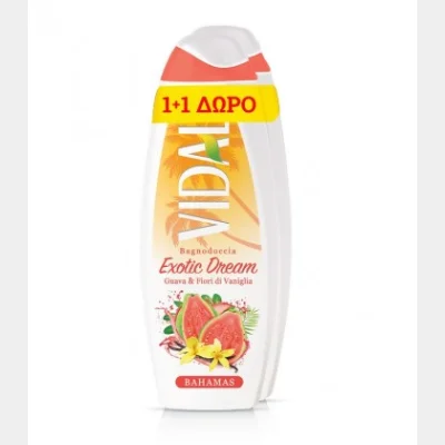 VIDAL SHOWER GEL EXOTIC DREAM BAHAMAS 500ml