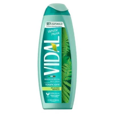 VIDAL SHOWER GEL 500ml WHITE MUSK