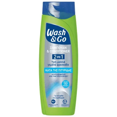 WASH & GO SHAMPOO 360ml ANTIDAND