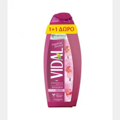 VIDAL SHOWER GEL IMPERIAL ORCHID 750ml