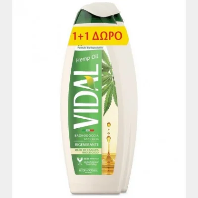 VIDAL ΑΦΡΟΛΟΥΤΡΟ BIO HEMP OIL 500ml