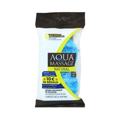 AQUA MASSAGE Natural bath sponge 1pcs