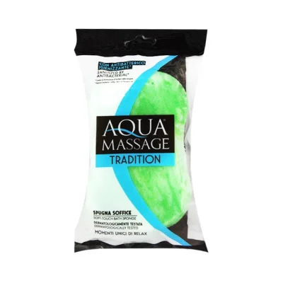 AQUA MASSAGE Tradition soft-touch bath sponge 1pcs