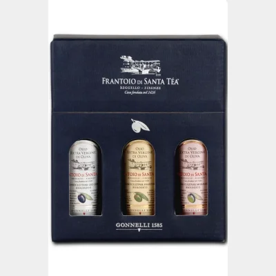 Gonnelli 1585 - 'Gift Pack' Monocultivar "Extra Virgin Olive Oil" 100ml x 3bottles