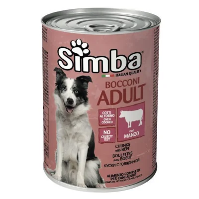 SIMBA DOG FOOD CAN 415gr BEEF