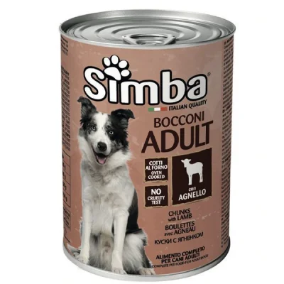 SIMBA DOG FOOD CAN 415gr LAMB