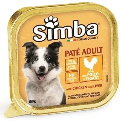 SIMBA DOG FOOD PATE 150gr CHICKENLIVER