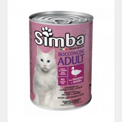 SIMBA ΓΑΤΟΤΡΟΦΗ ΦΡΑΓΚΟΚΟΤΑ&ΠΑΠΙΑ 415gr