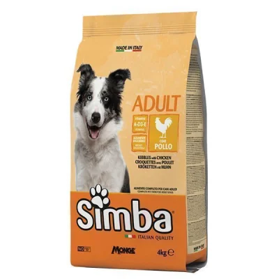 SIMBA DOG FOOD CROQUET 4kg CHICKEN