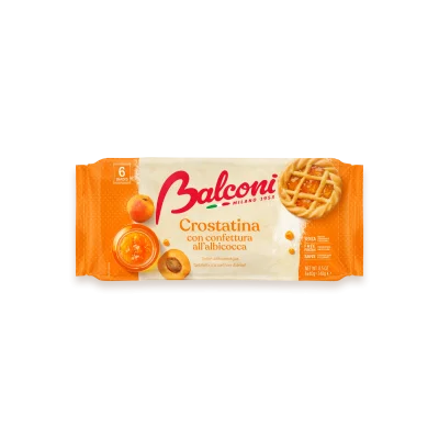 Balconi Tarts 6pcs x40gr Apricot